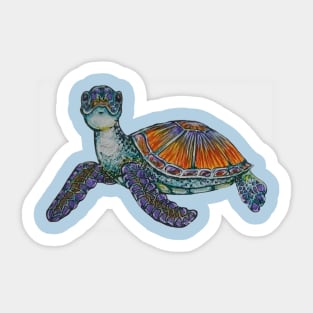 Proud Mary the Sea Turtle Sticker